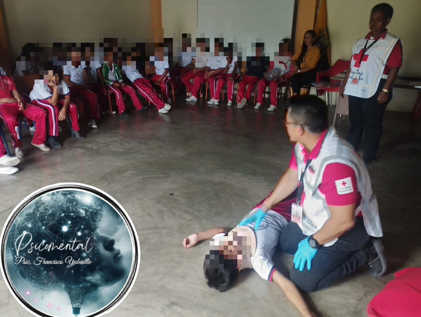 Foto de Charlas psicológicas. Primeros auxilios. Brigadas contraincendios